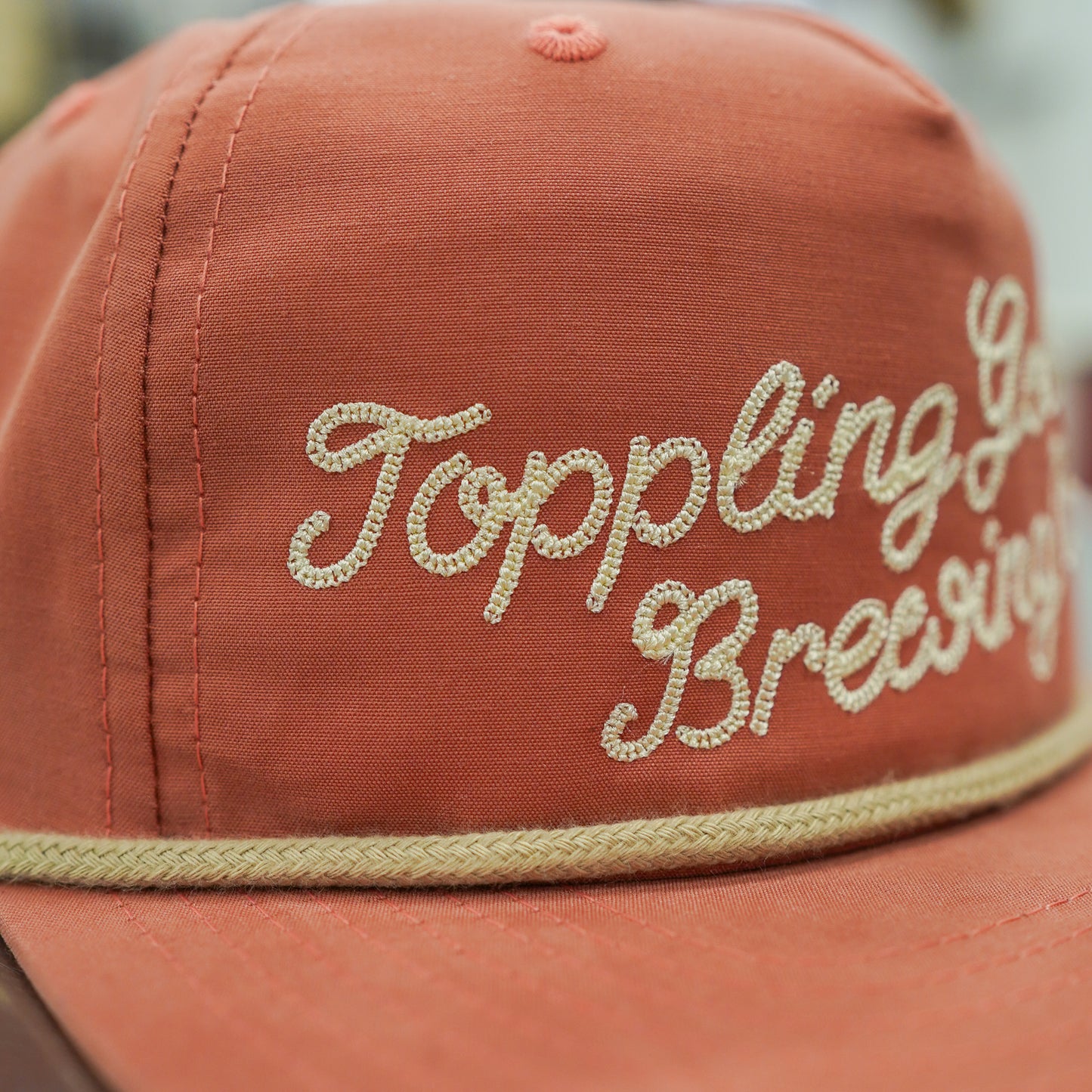 Hat-Dusty Pink with Rope