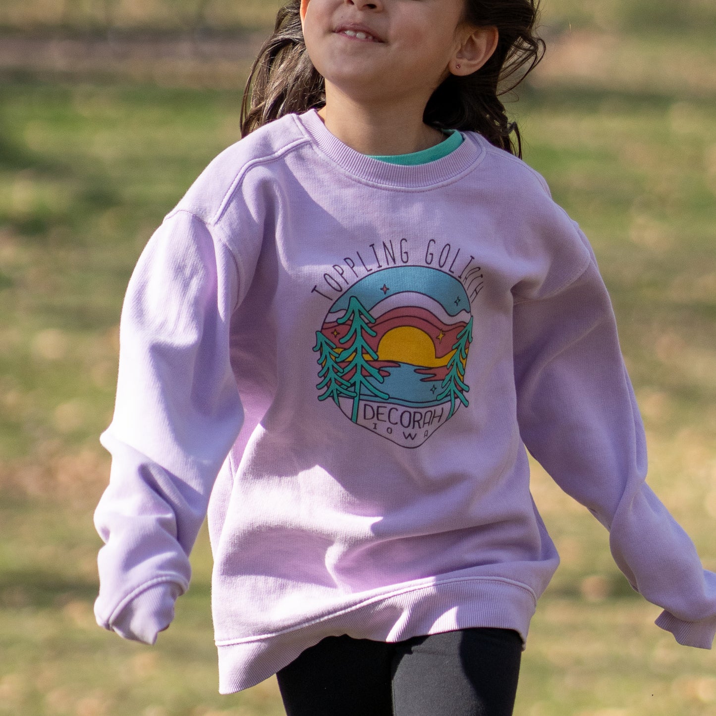 Kids Crewneck-Lavendar