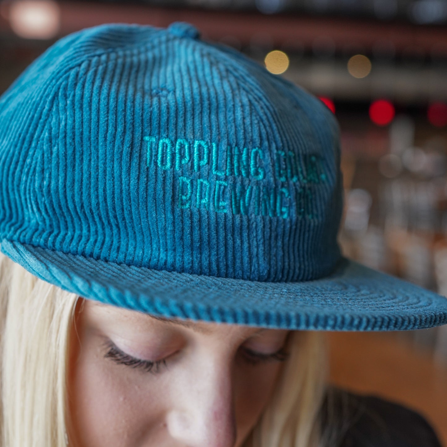 Hat-Corduroy-Teal