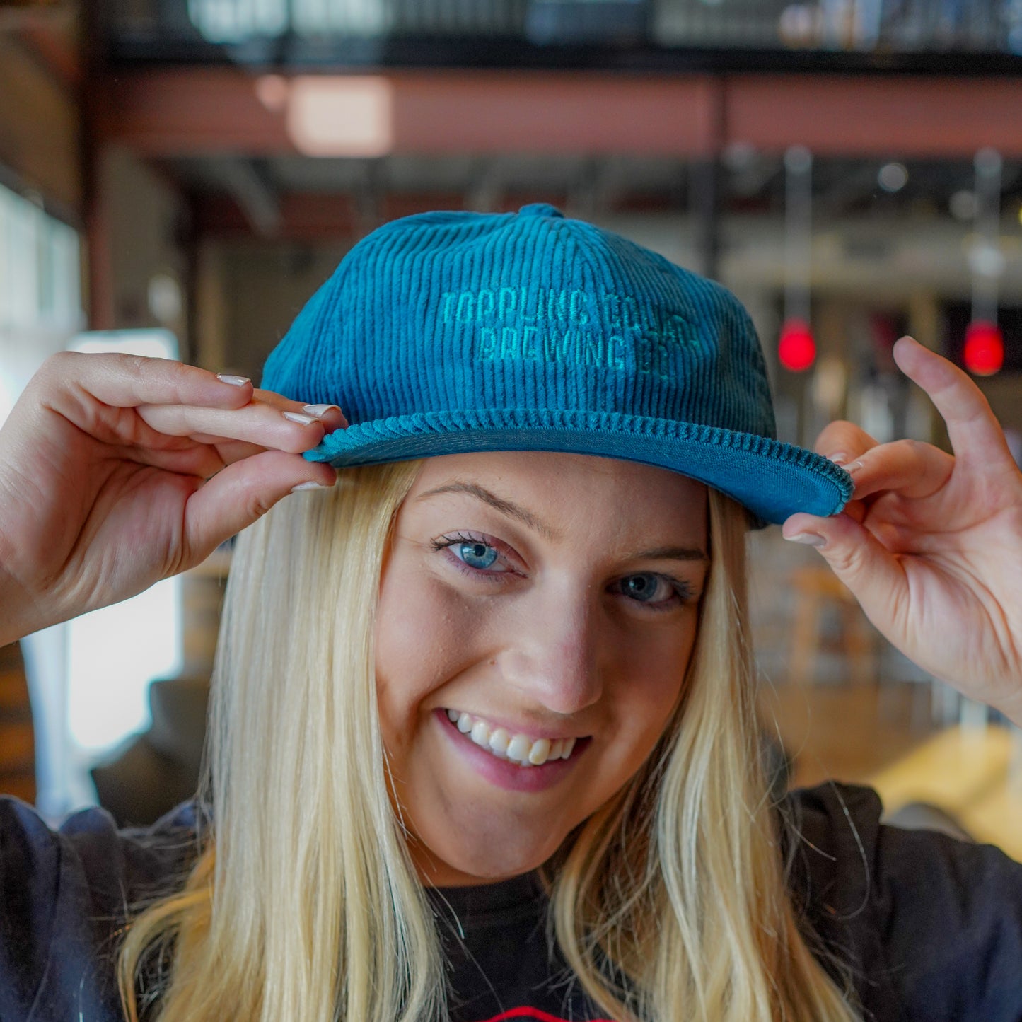 Hat-Corduroy-Teal