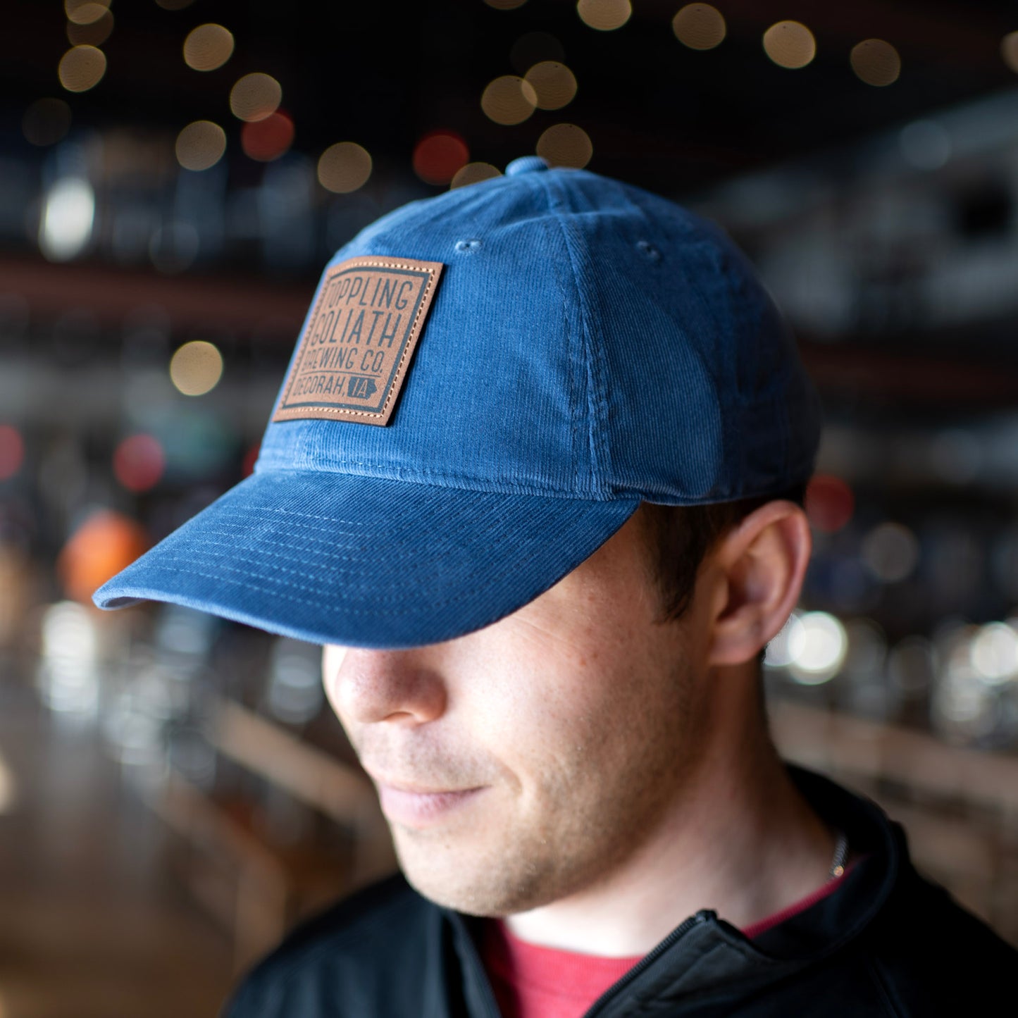 Slate Shade Corduroy Hat