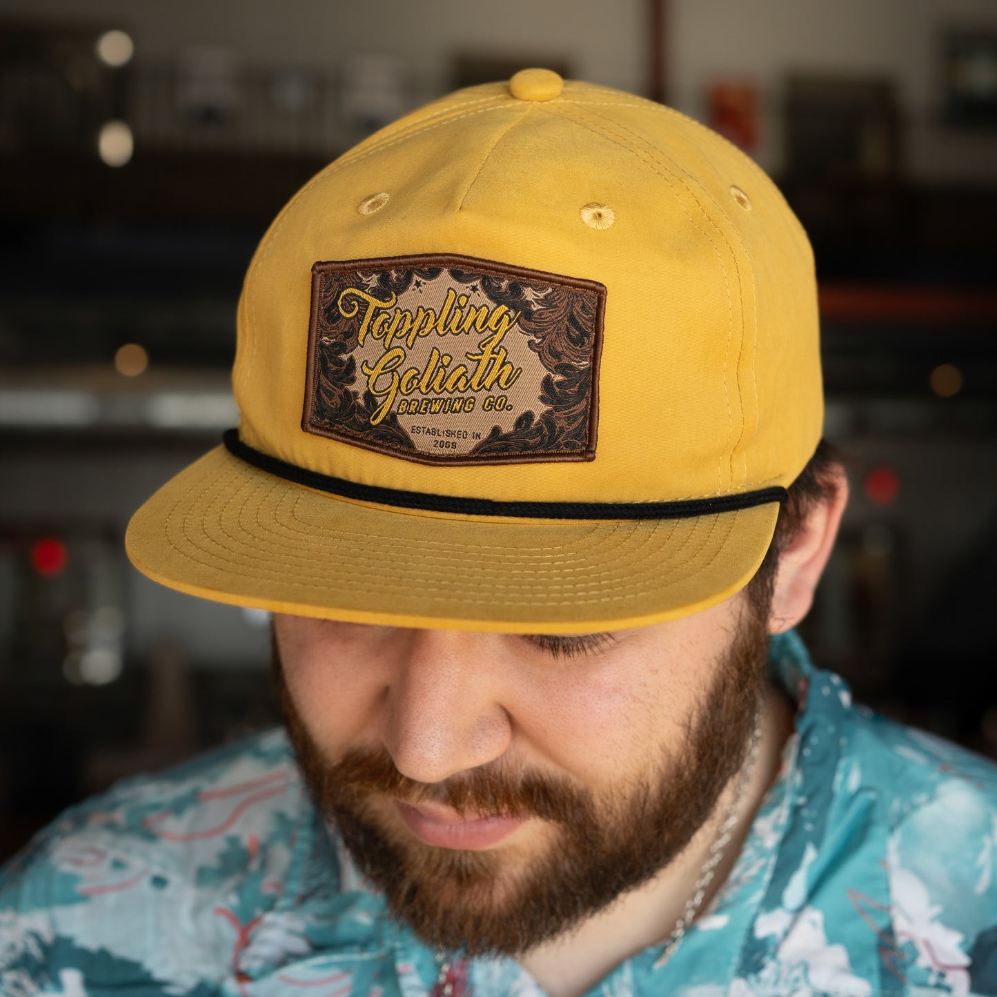 Hat-Decky with Black Rope