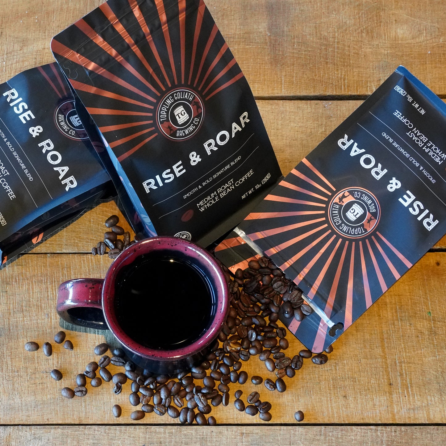 TG Coffee-Rise and Roar-Whole Bean
