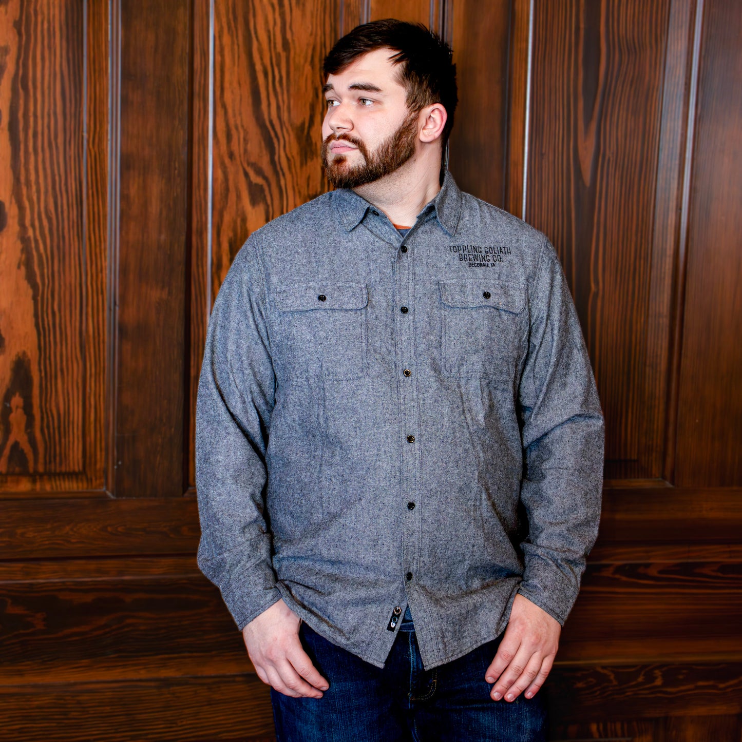Flannel-Solid Grey