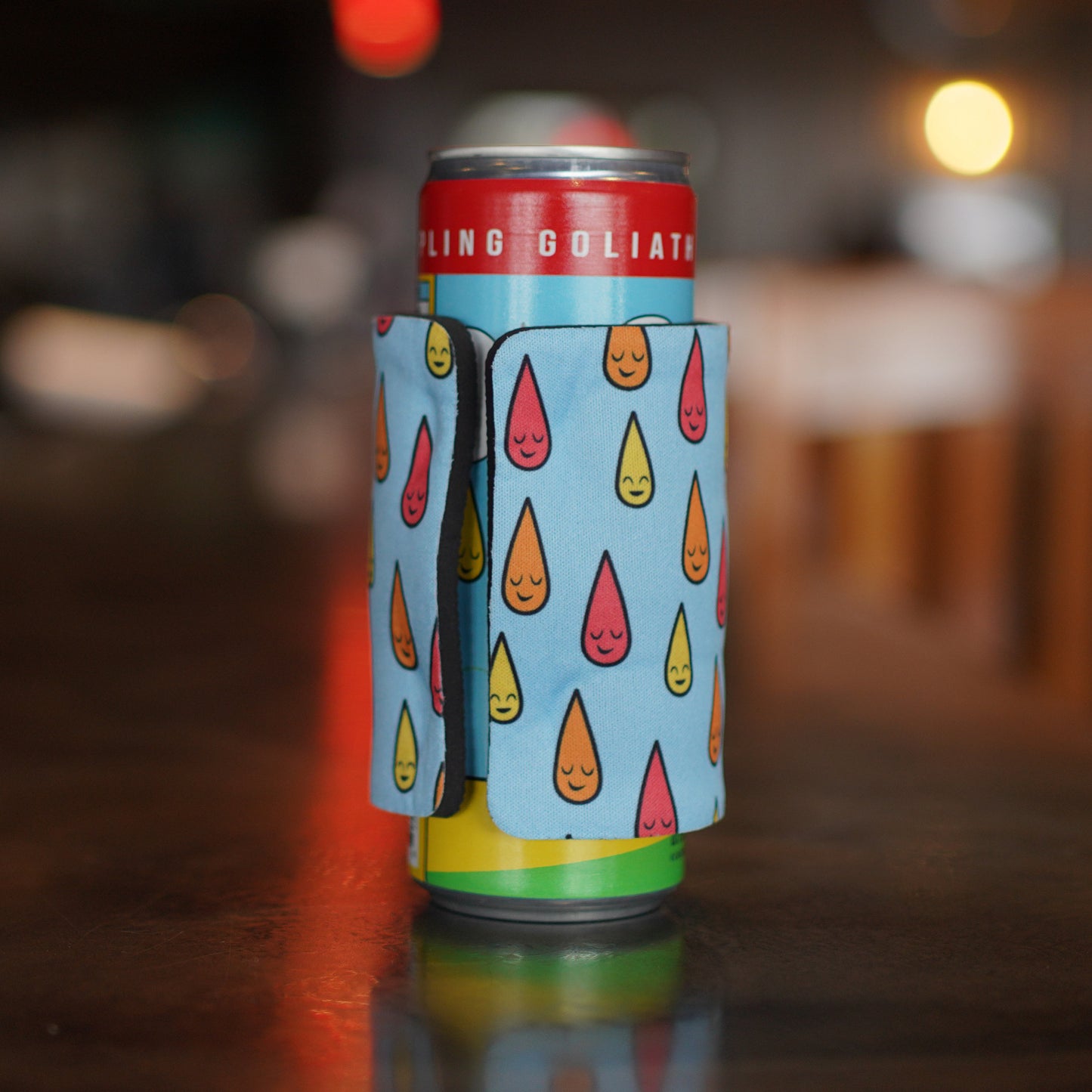 Koozie-Slim Can Slap-Merry Rain