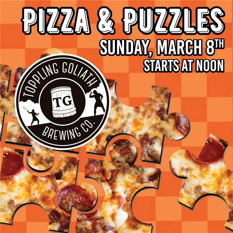 Pizza & Puzzles- Team of 4 - 3/8/26 @ Noon
