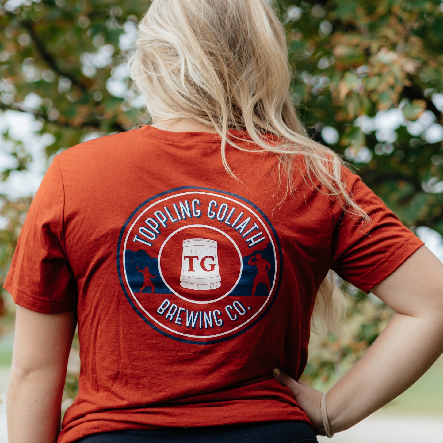 TG Logo Tshirt-Brick