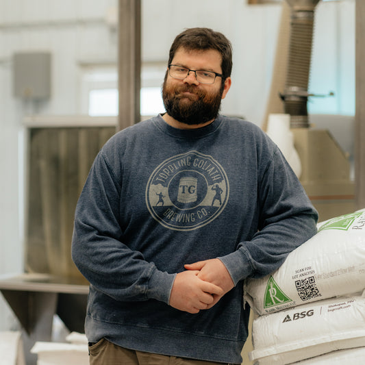 Crewneck Sweatshirt-Navy