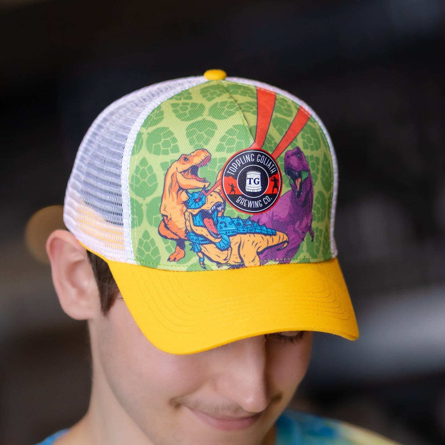 Hat-Full Front Dino