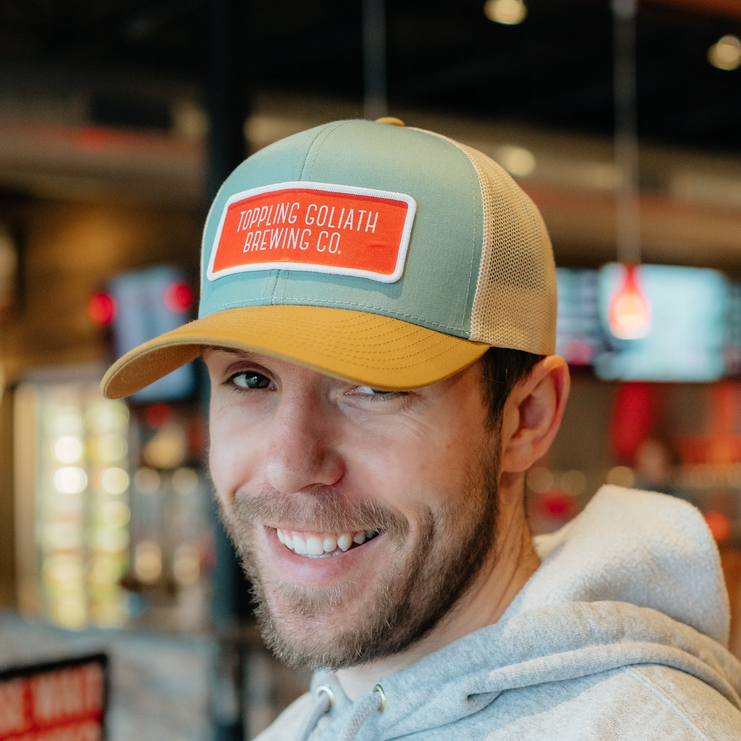 Hat-Pacific w/ Red Patch