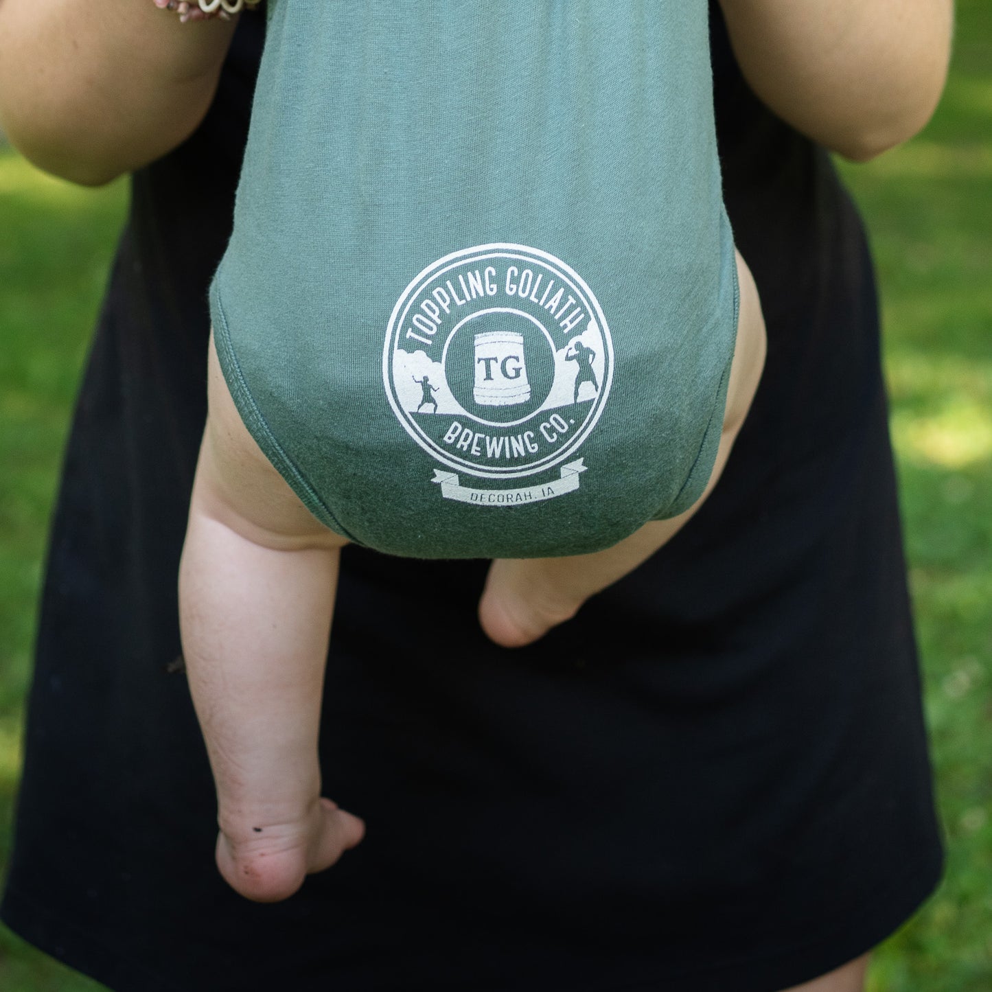 Baby Onesie-Home Brewed-Basil