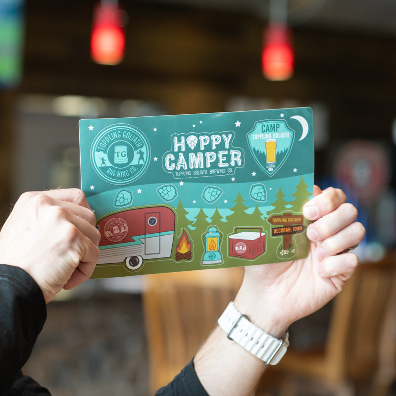 Sticker Sheet-Hoppy Camper