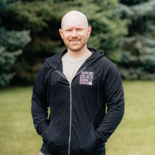 Lightweight Zip Hoodie-Black