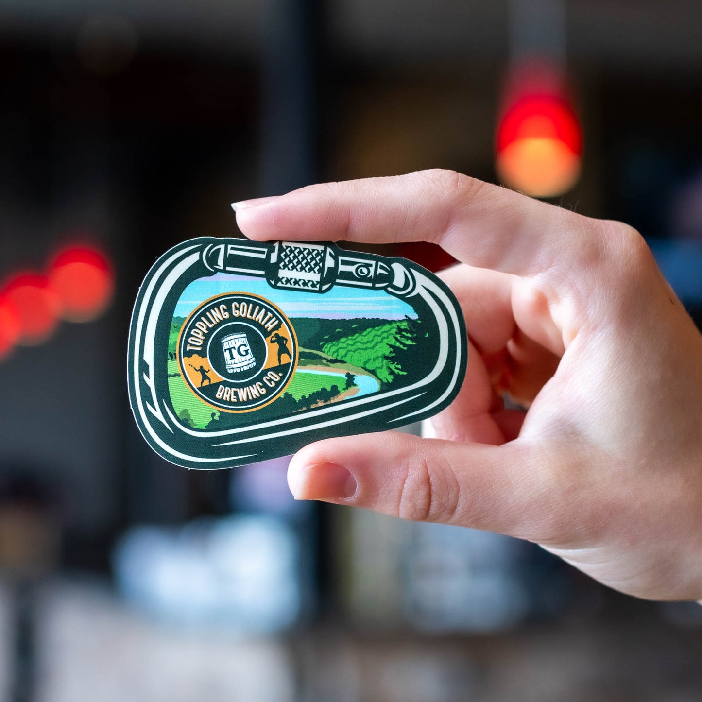 Sticker-Carabiner