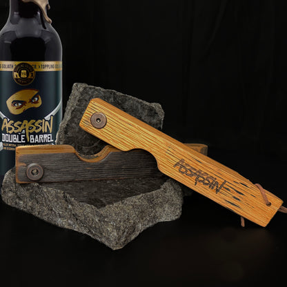 Wooden Wax Bottle Openers