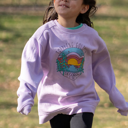 Kids Crewneck-Lavendar