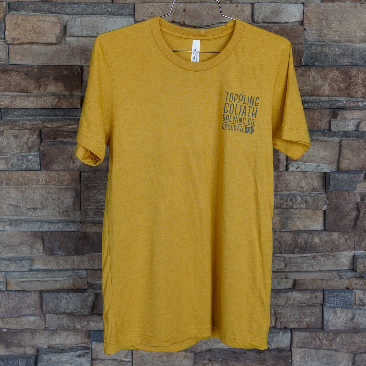 Earth Tshirt-Mustard
