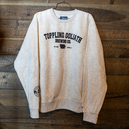 Crewneck Sweatshirt-Oatmeal