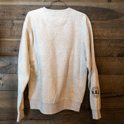 Crewneck Sweatshirt-Oatmeal