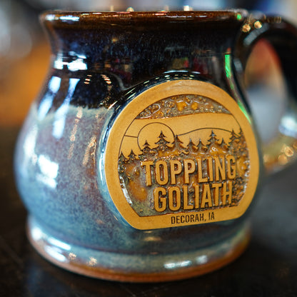 Handcrafted Mug-Blue