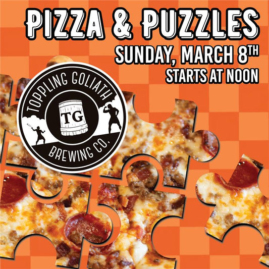 Pizza & Puzzles- Team of 2 - 3/8/26 @ Noon