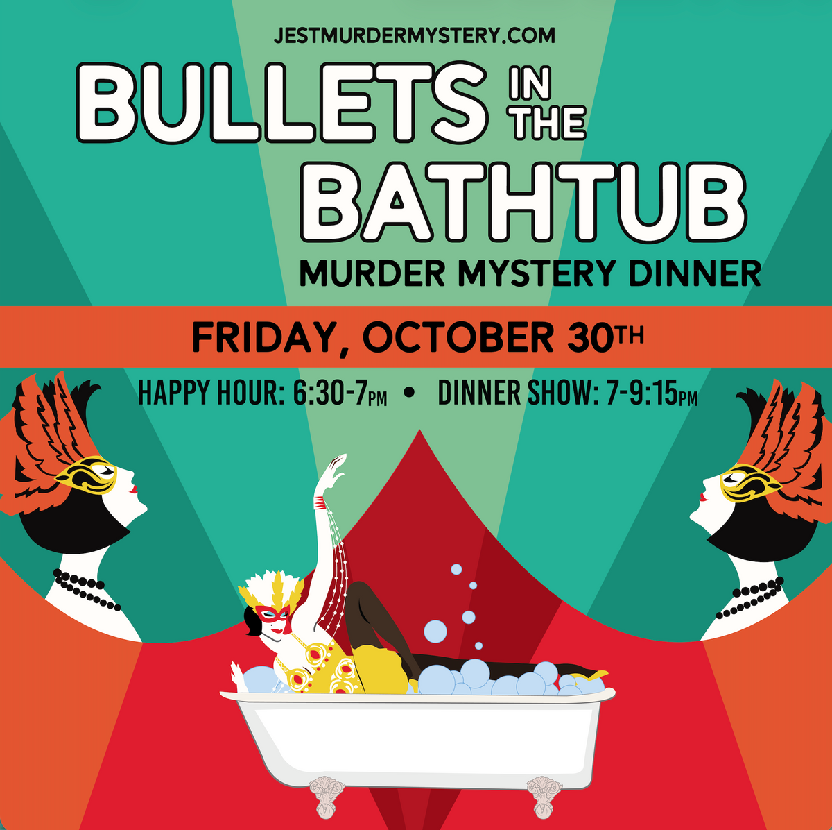 Table for 8-Murder Mystery Dinner-10/30/26 @ 6:30pm