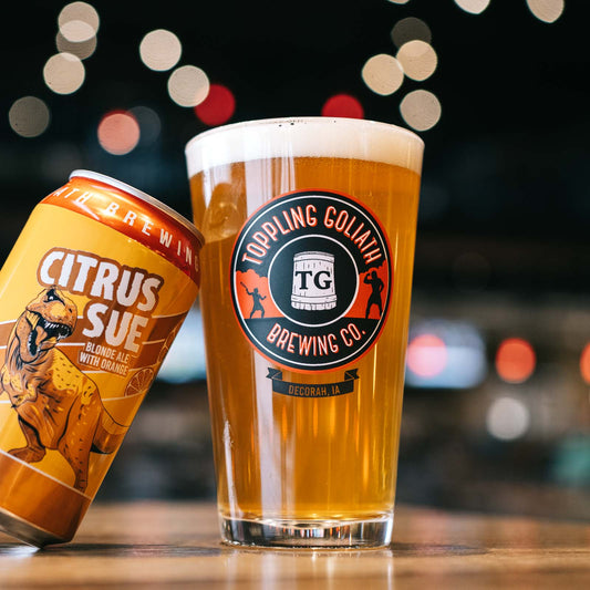 Pint Glass-TG Logo