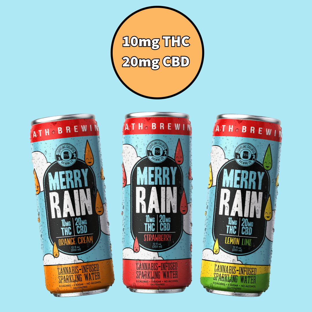 Merry Rain-10mg THC/20mg CBD