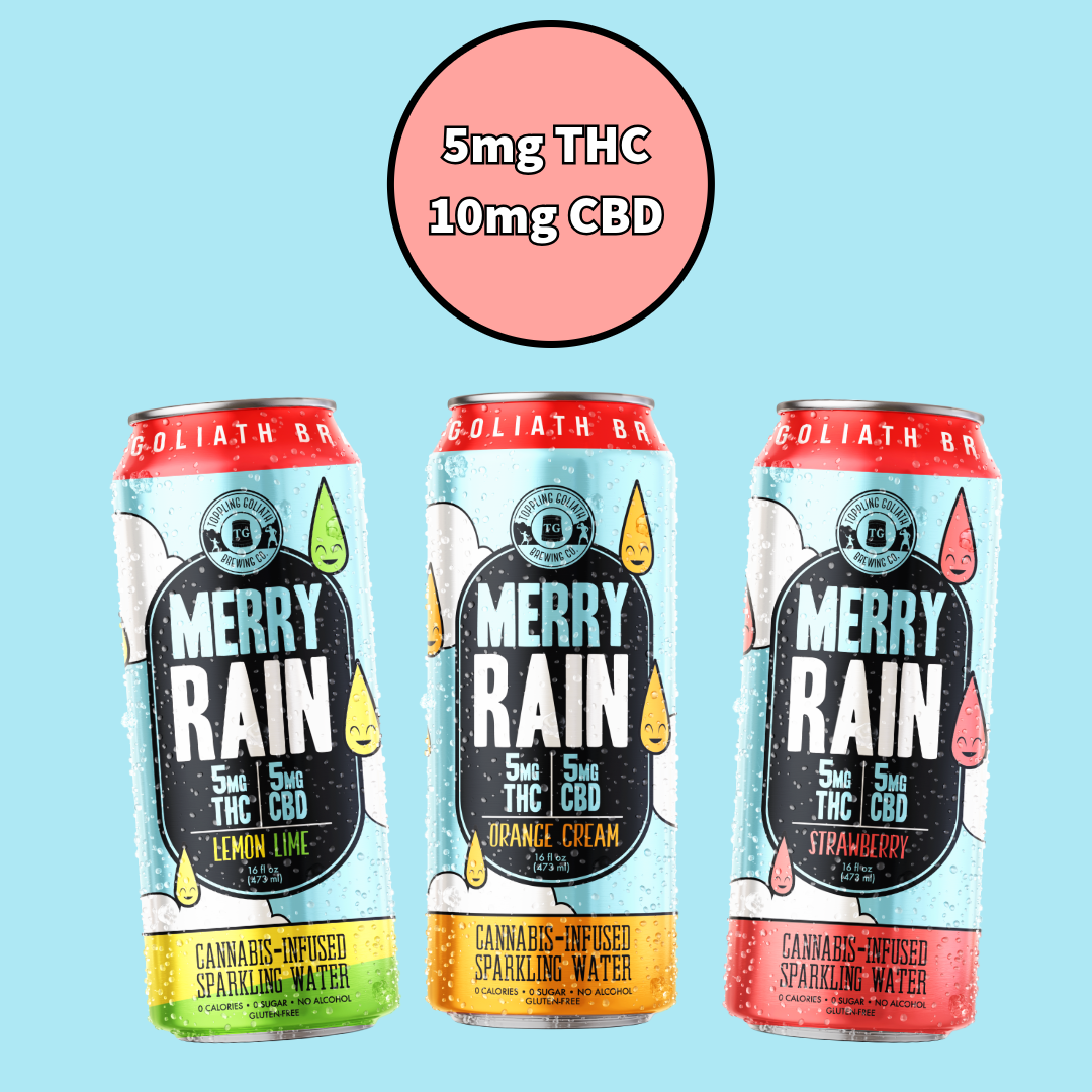 Merry Rain-5mg THC/10mg CBD