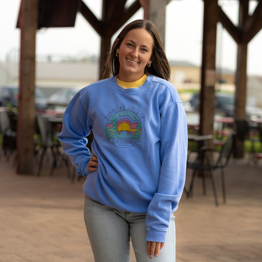 TG Landscape Crewneck-Peri