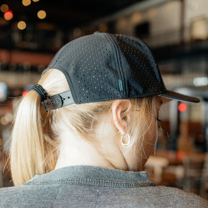 Hat-Legacy Black w/ Rubber Patch