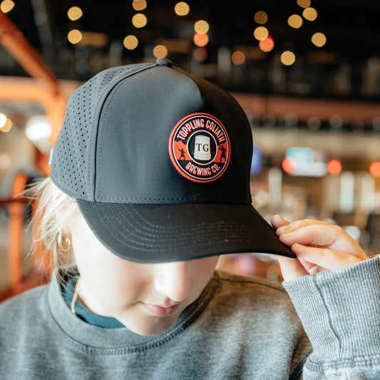 Hat-Legacy Black w/ Rubber Patch