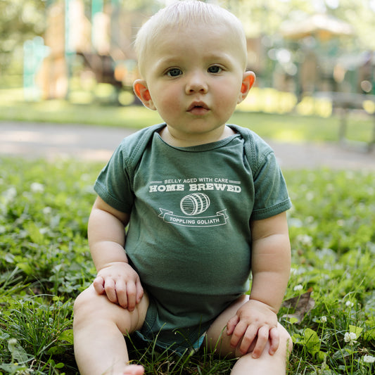 Baby Onesie-Home Brewed-Basil