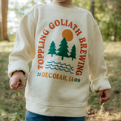 Kids Crewneck-Ivory