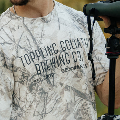 Camo Tshirt-Ivory