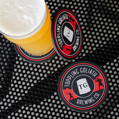 Coaster-TG Logo Black & Red