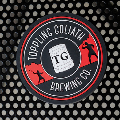 Coaster-TG Logo Black & Red