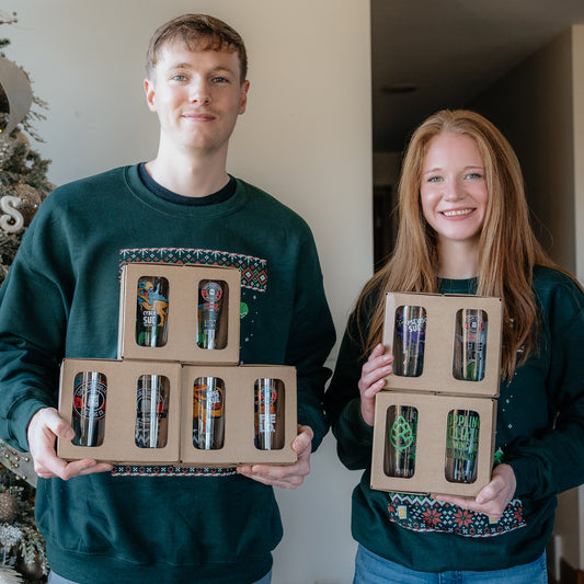 Pint Glass Gift Set-2 pack