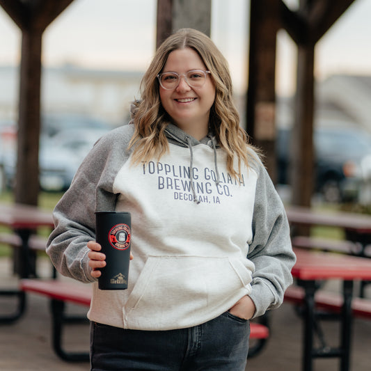 TG Hoodie-Oatmeal/Smoke