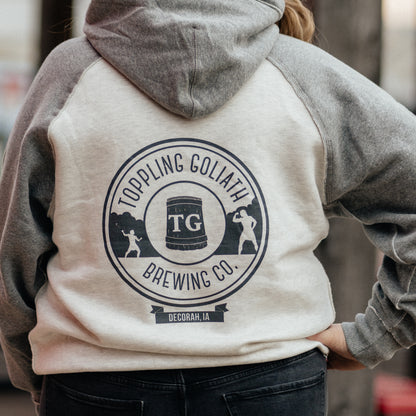 TG Hoodie-Oatmeal/Smoke