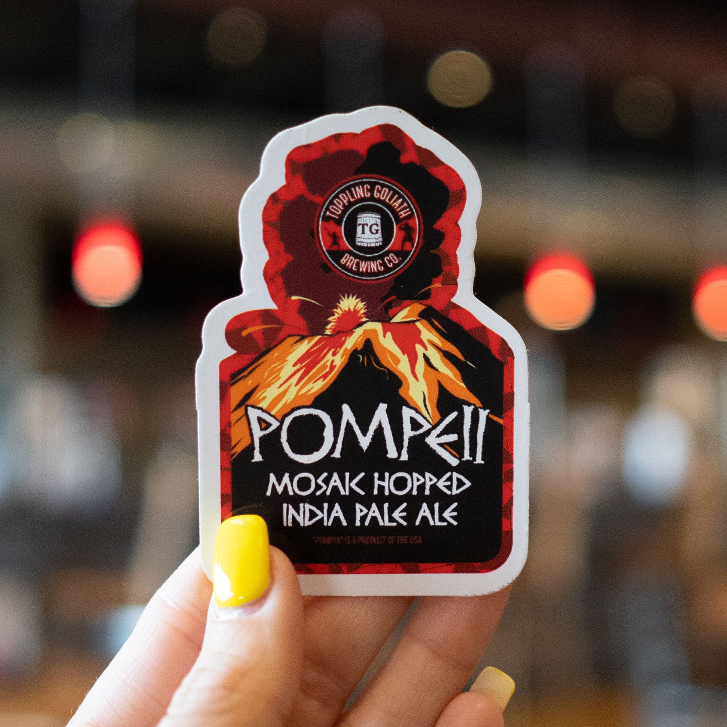 Pompeii Sticker