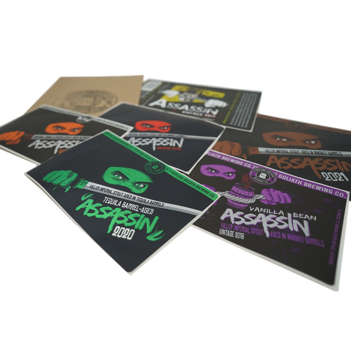 Vintage Label Pack-Assassin