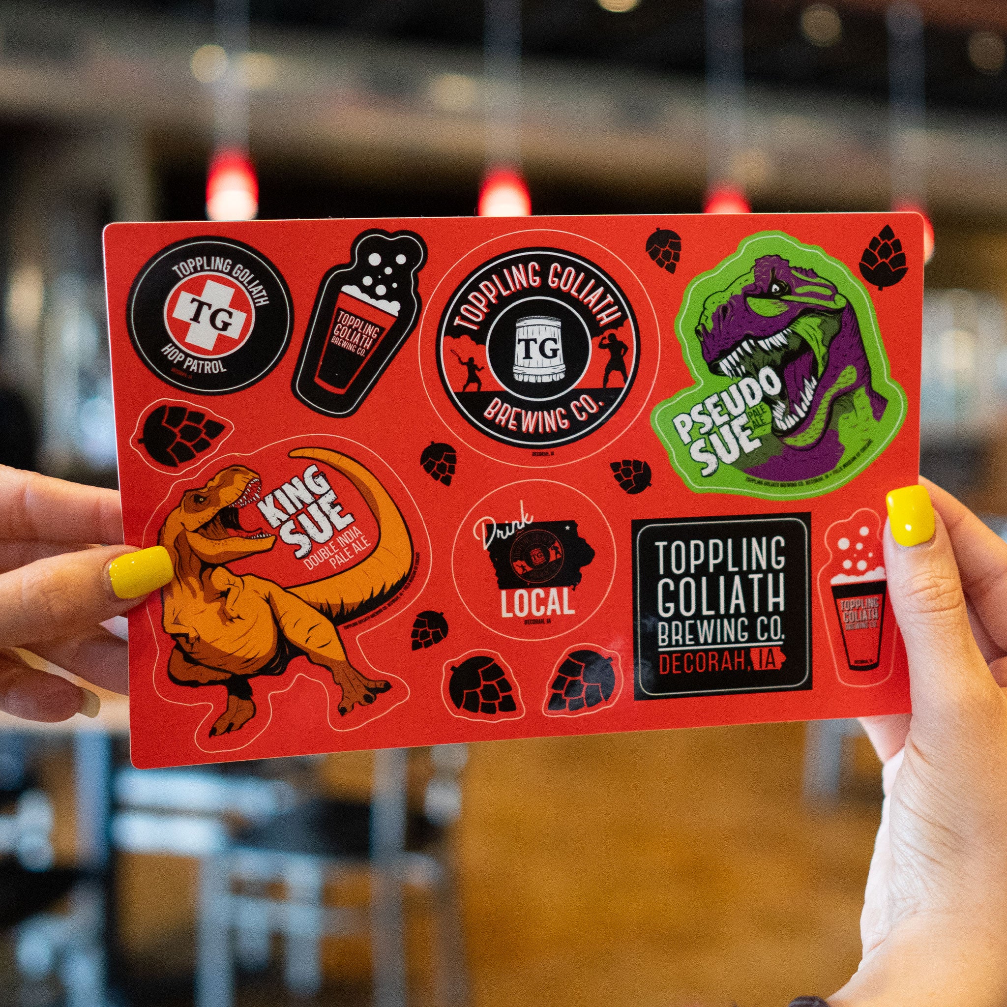 Sticker Gomerch Sticker Sheet – Toppling Goliath Merch Store